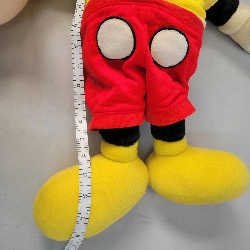 Talking Mickey‎ Mouse Plush Toy Worlds of Wonder Disney Cassette Player Vintage